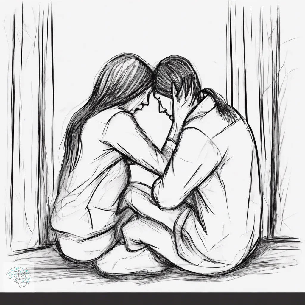 two women grieving the loss of a parent