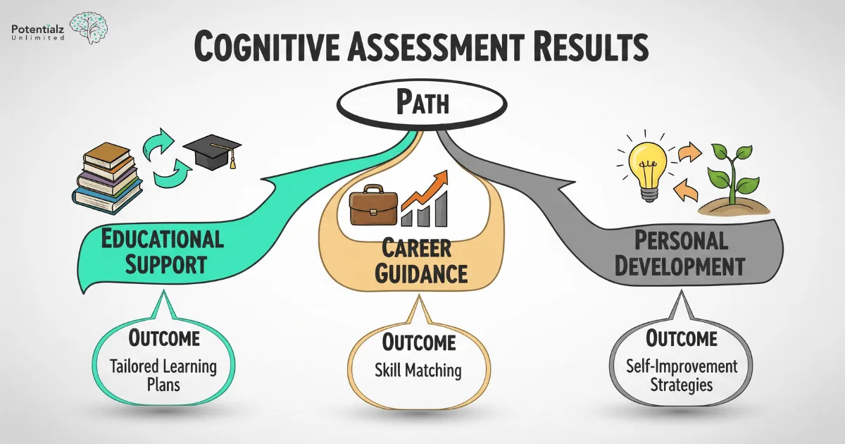 how cognitive assessment results inform pathways