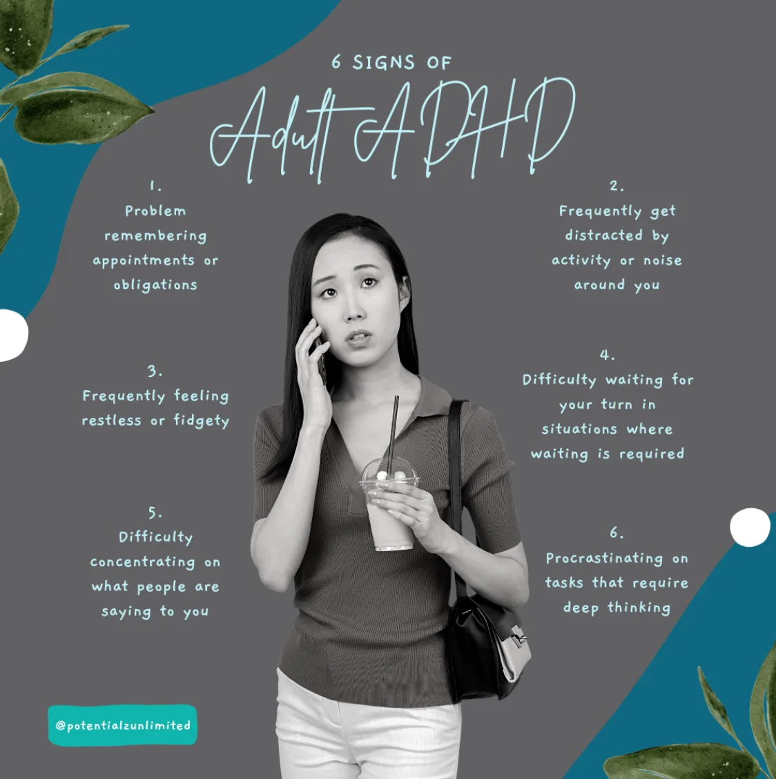 6 Signs you have ADHD