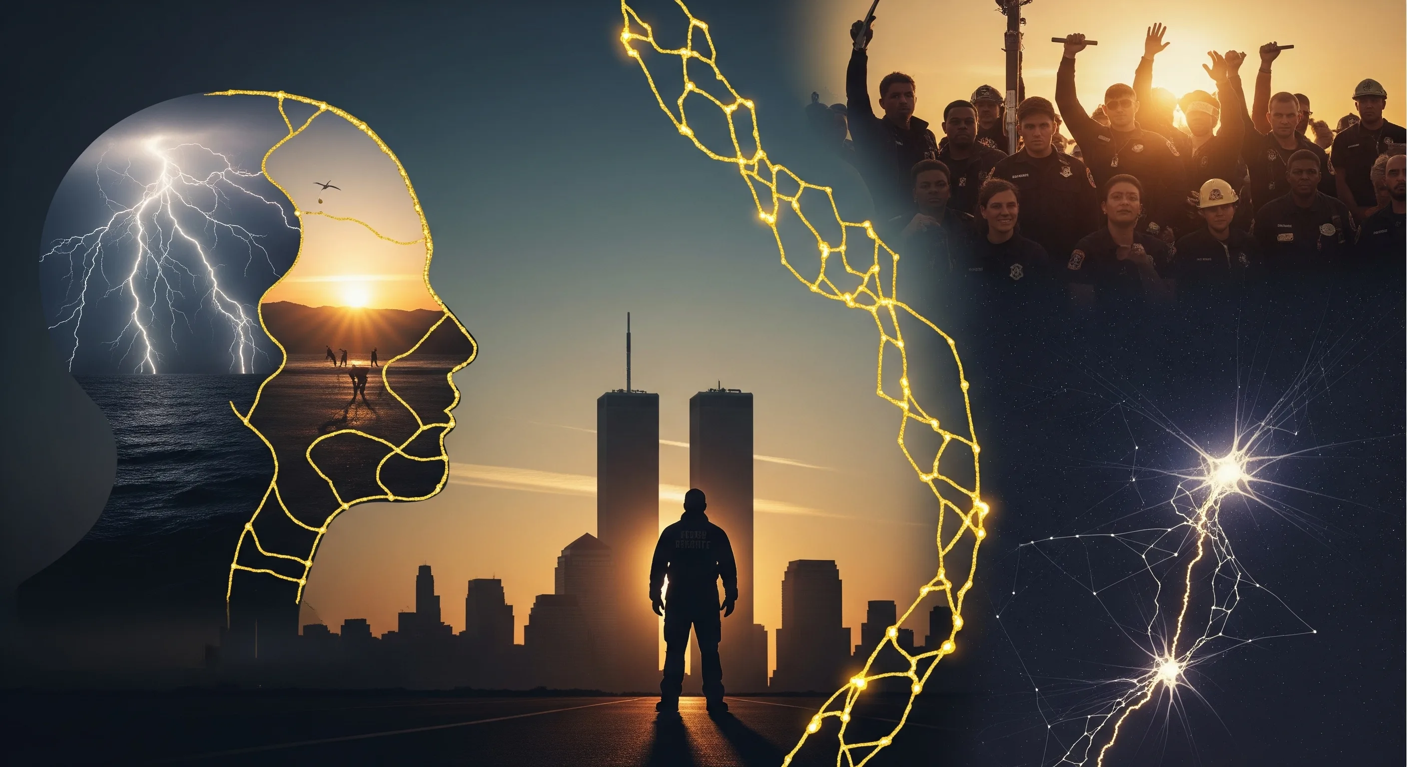 A journey from happy times to a tumultous ones for a first responder due to PTSD