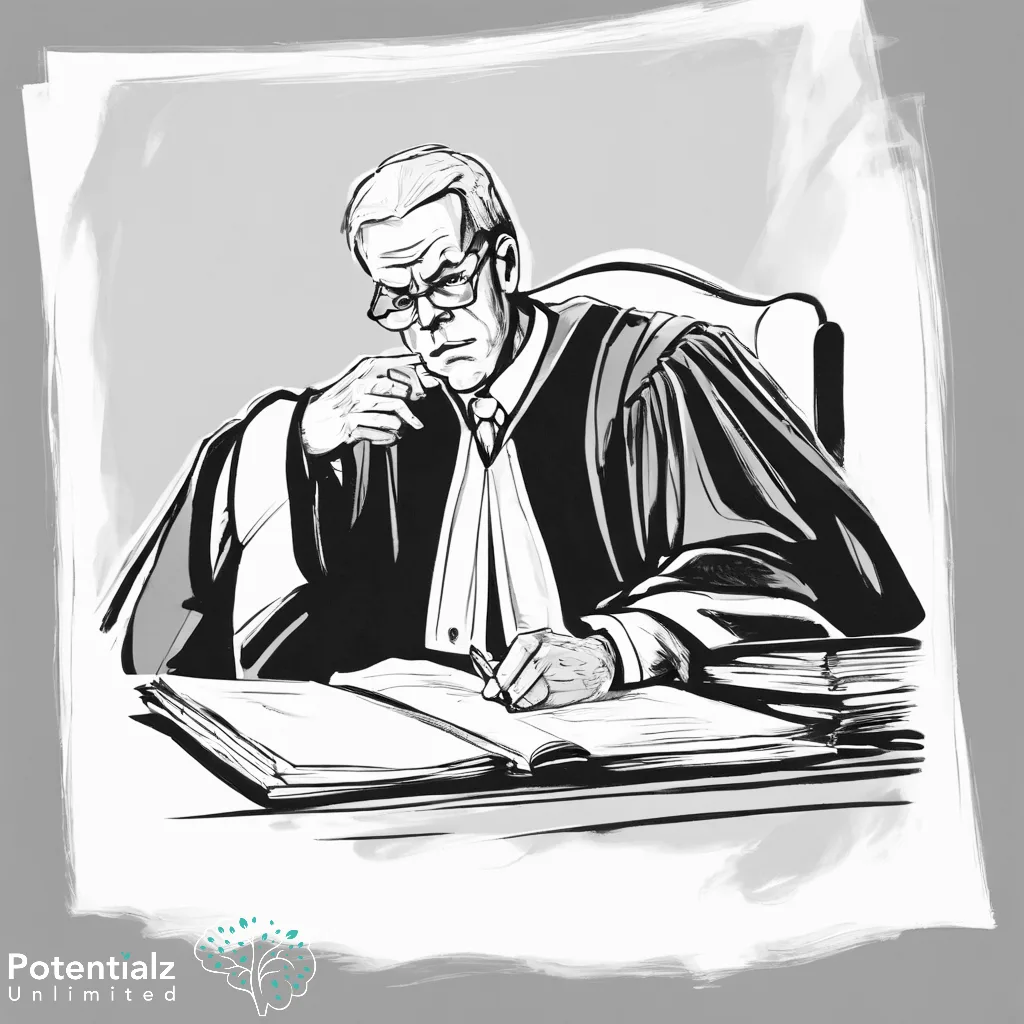 judge reviewing a medico-legal report submitted by a psychologist