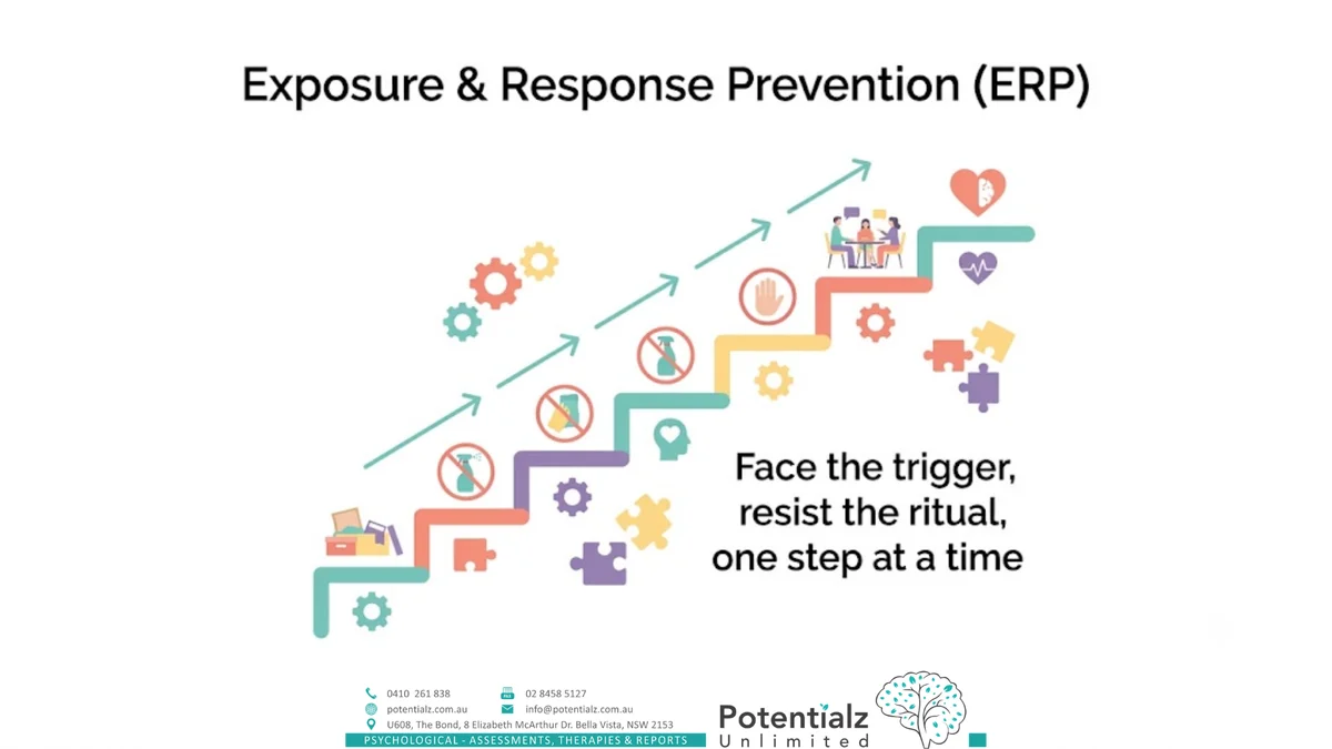 Exposure and response prevention: face the trigger, resist the ritual, one step at a time