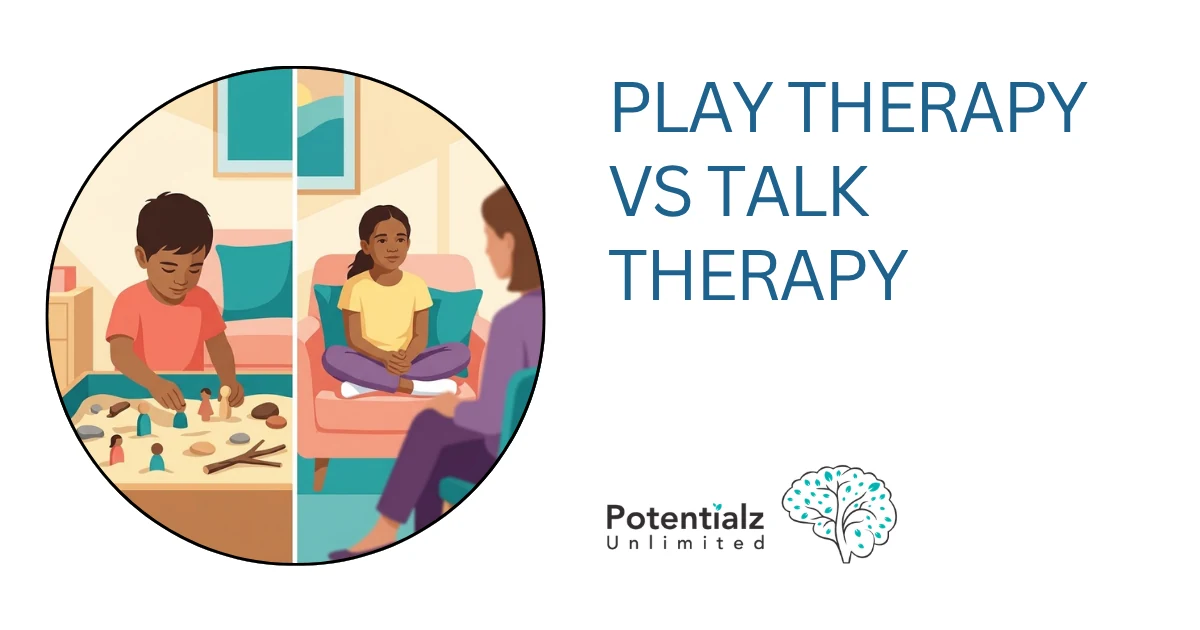 Play Therapy vs Talk Therapy for Children: How to Choose (Bella Vista Guide)