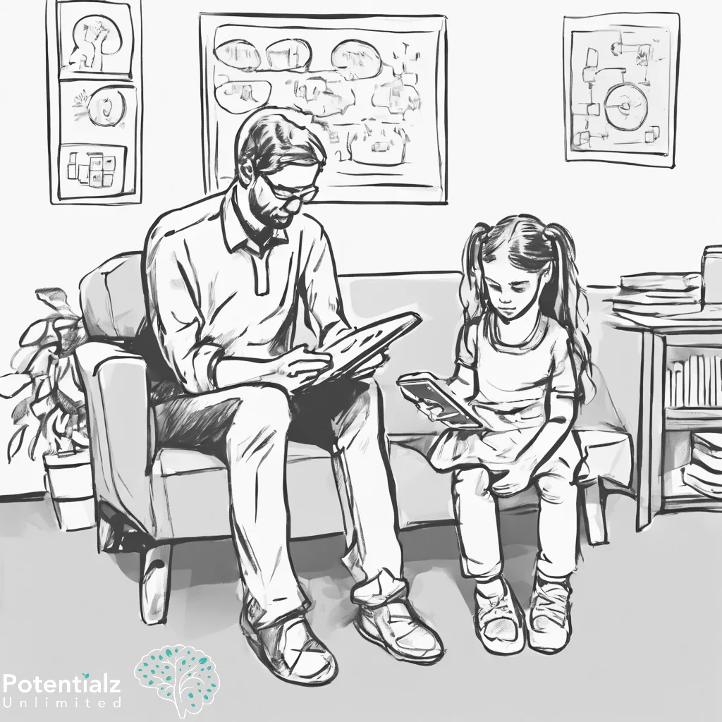 A psychological assessment session