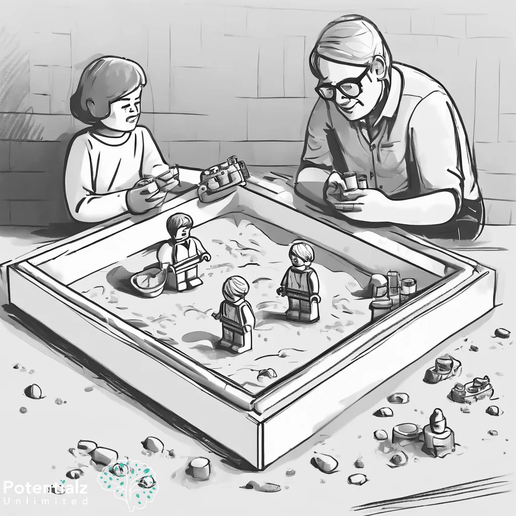 therapist unlocking the power of play therapy