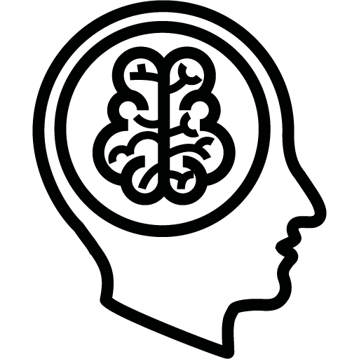 Brain representing intelligence and cognitive testing